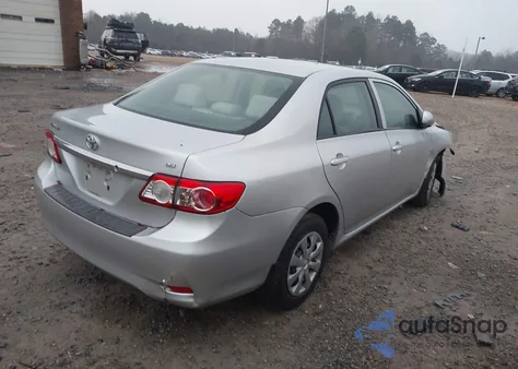 2011 Toyota Corolla Le from USA, damaged, VIN JTDBU4EE2B9149260